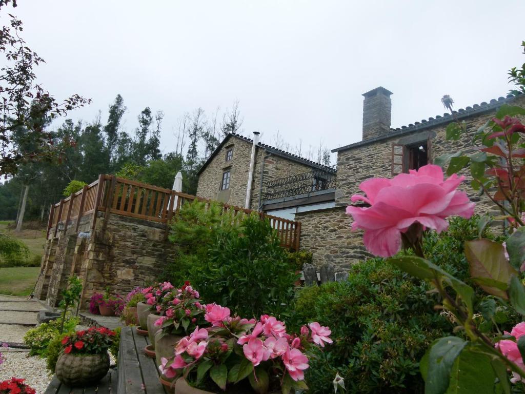 Casa Pineiro Guest House Monfero Bagian luar foto